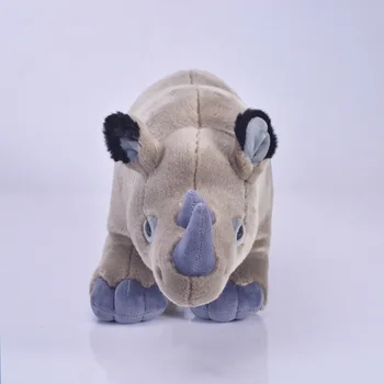 

[Top] 50cm Simulation Lifelike rhino Plush Toys cute Soft rhino Stuffed Animals doll Toy Birthday Christmas Gifts For Kids