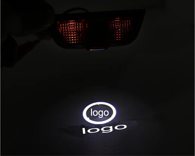 1 пара Автомобильный Дверной светодиодный светильник для проектора с логотипом Ghost Shadow Добро пожаловать светильник s Ghost Shadow наземная Лампа Комплект для Mercedes-Benz C(W204