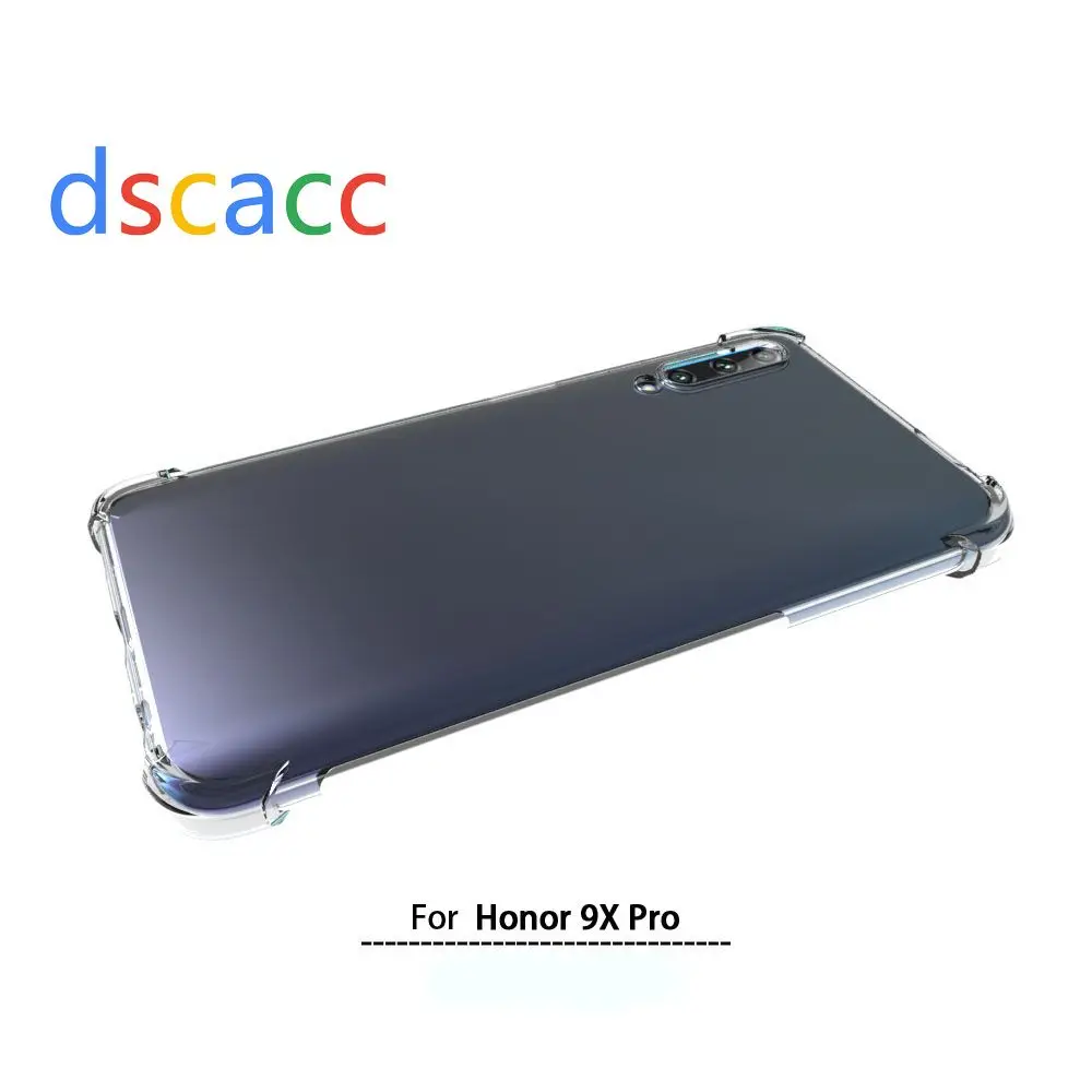 Чехол из ТПУ с воздушной подушкой DSCACC для huawei Honor 9X Pro 20 Pro 9X Nova 5 Pro 5i P20 Lite Y9 Prime mate 30 Lite P 100 шт