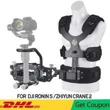 PRO Stabilizer Gimbal Support Vest Steadicam with Z Axis Spring Arm for DJI Ronin S Zhiyun Crane 2 Moza Air 2