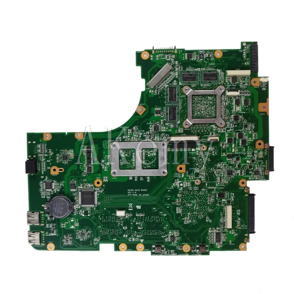 N53DA материнская плата REV 2,0 для ASUS N53D N53DA материнская плата для ноутбука N53DA материнская плата
