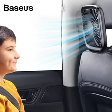 Baseus Вентилятор охлаждения складной мини USB вентиляторы портативный вентилятор охлаждения воздуха для офиса дома путешествия подголовник автомобиля настольные вентиляторы