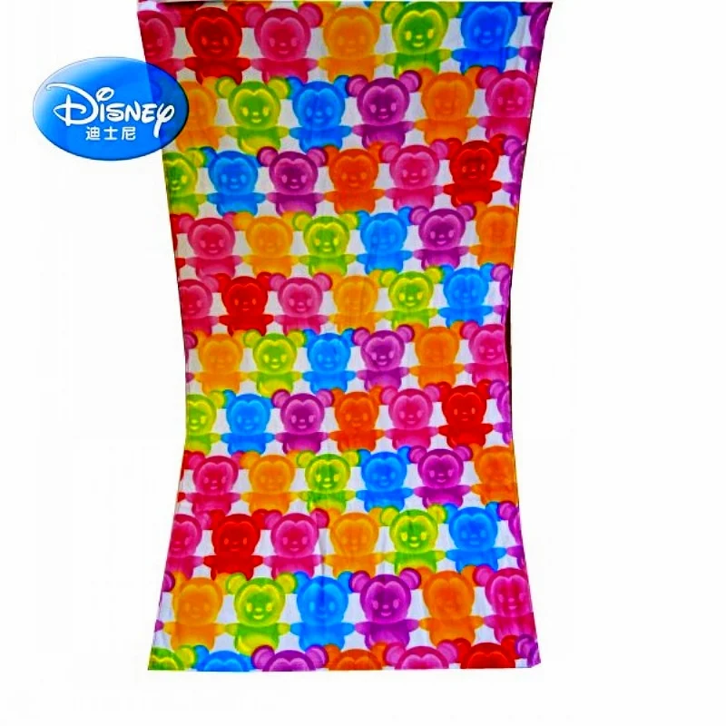 Disney/милое розовое летнее пляжное полотенце с Минни Маус И Микки из хлопка для детей, банное полотенце для девочек, 75x150 см - Цвет: Mickey4
