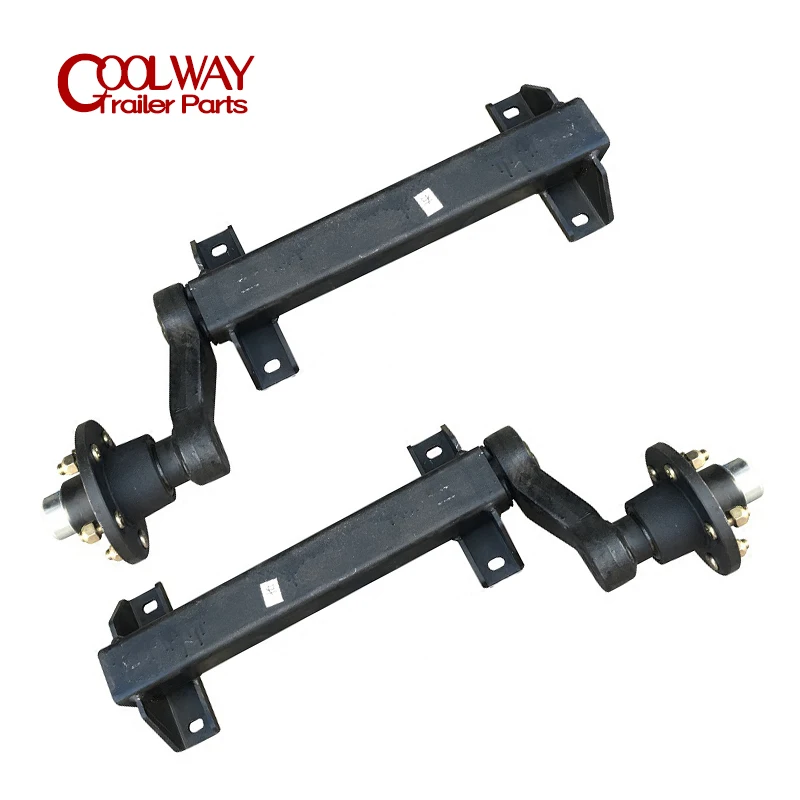 UnbrakePCD51143HalfTorsionTrailerAxleCAP750KGRVPartsCamper