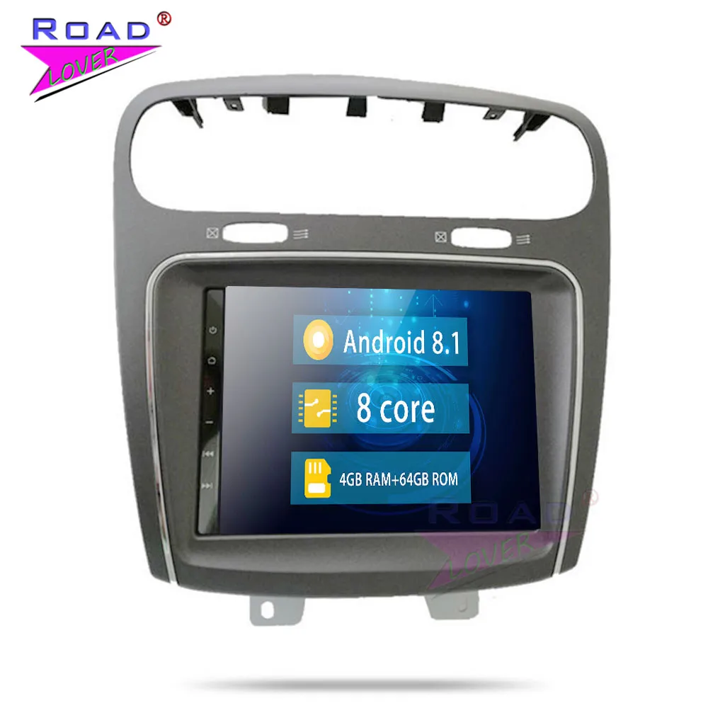 Автомагнитола 2Din Android 8 1 для Fiat Leap Freemont Dodge Journey JC JCUV GPS навигация мультимедийный