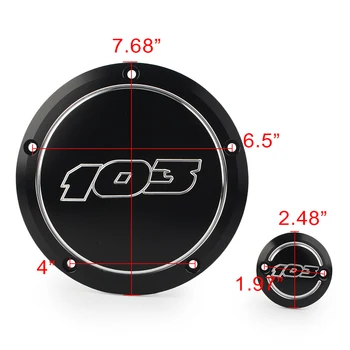

Motorcycle Derby + Timing Timer Cover Protection For Harley Touring Road King Street Glide FLHX 2014 2015 2016 2017 2018