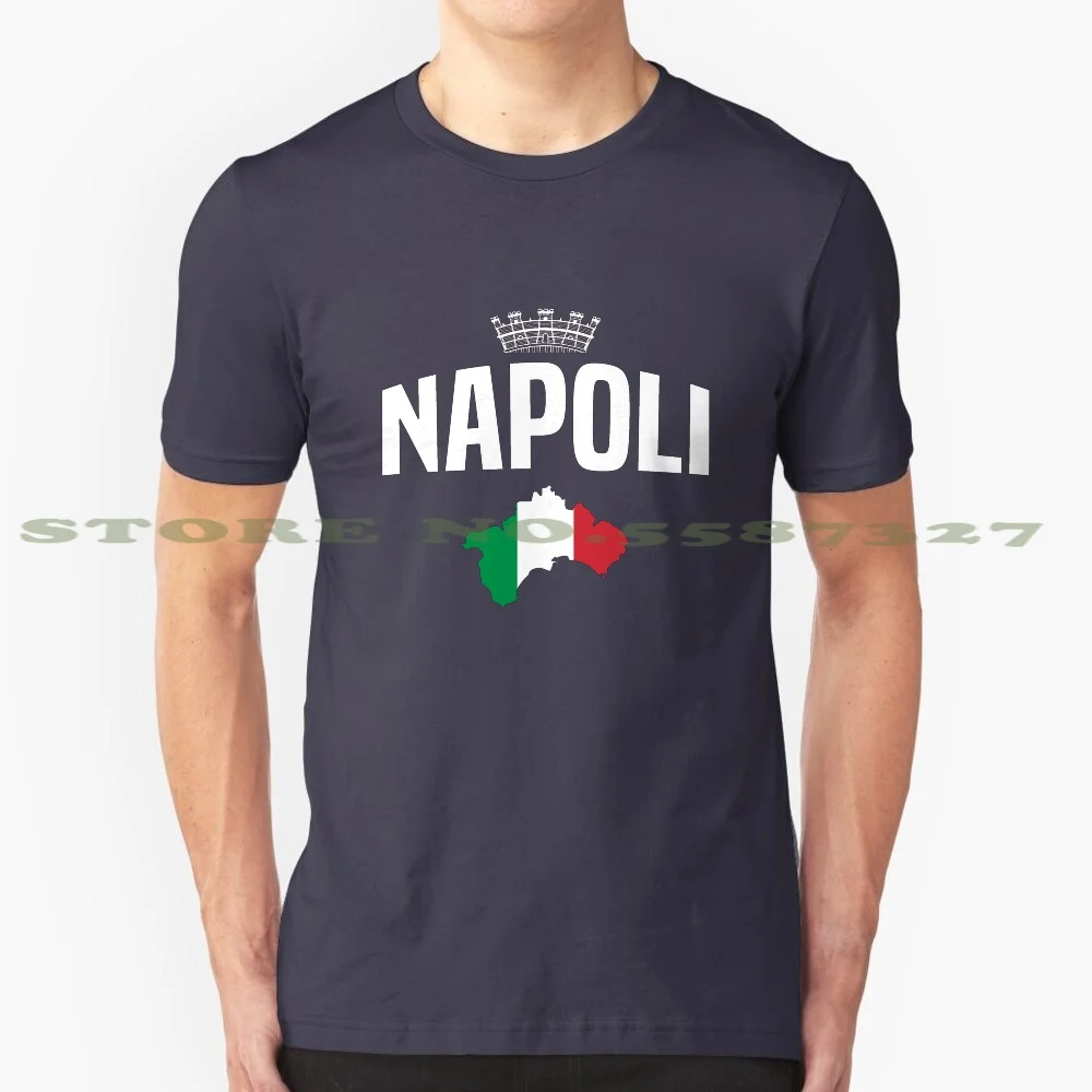 Napoli-Napoli Italia Bandiera Italiana Mappa Grafica Personalizzata Divertente Vendita Calda Tshirt Napoli Italia Napoli Napoli Italia Italiana Ssc It