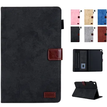 

PU Leather Business Soft TPU Back Cover Case For Samsung Galaxy Tab A 8.4 inch 2020 SM-T307 T307 Tablet Flip Stand Cases Coque