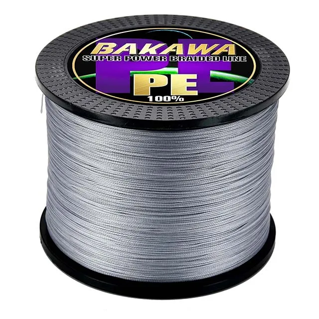 8 Strands 100/300/500m Multifilament Line Mixed Color Spot Braided Fishing line 