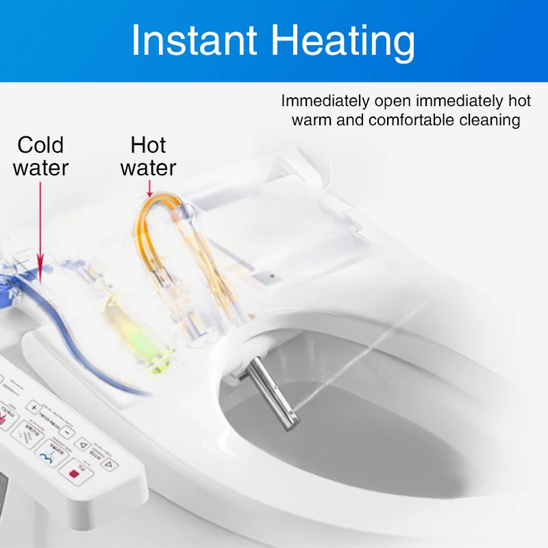 KOHEEL, умное сиденье для унитаза, электрическое биде, умное биде, термостирка, сухой массаж, "умное" сиденье для унитаза, для детей и пожилых людей