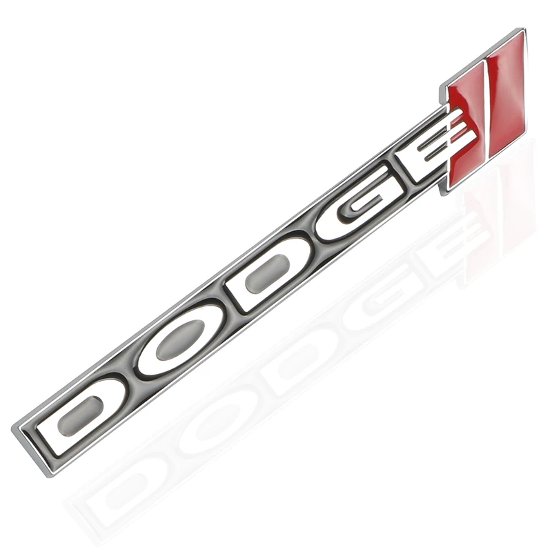 3D Металлическая Автомобильная наклейка эмблема значок для Dodge Challenger ram 1500 зарядное устройство Avenger Caliber Dart Запчасти для машины аксессуары для укладки