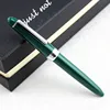 JINHAO – stylo à plume ronde en spirale, de couleur vert noirâtre, à pointe Fine, pour étudiant, nouveau, 992 ► Photo 2/5