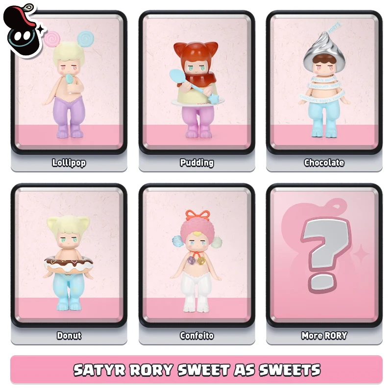 Satyr Rory глухая коробка POPMART игрушки коллекция украшений куклы на Рождество день