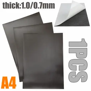 

1pc A4 Non-Adhesive & Self Adhesive Magnetic Sheets Flexible Soft Magnet