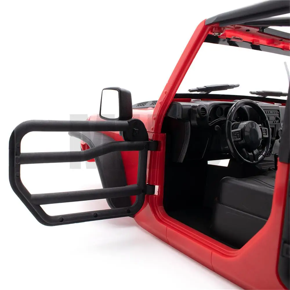 DIY Передняя и задняя половинчатая дверь для 1/10 осевой SCX10 II Jeep Wrangler Body RC