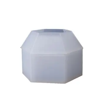 

DIY Crystal Epoxy Mold Storage Jewelry Box Molds Hexagon Gift Case Mould