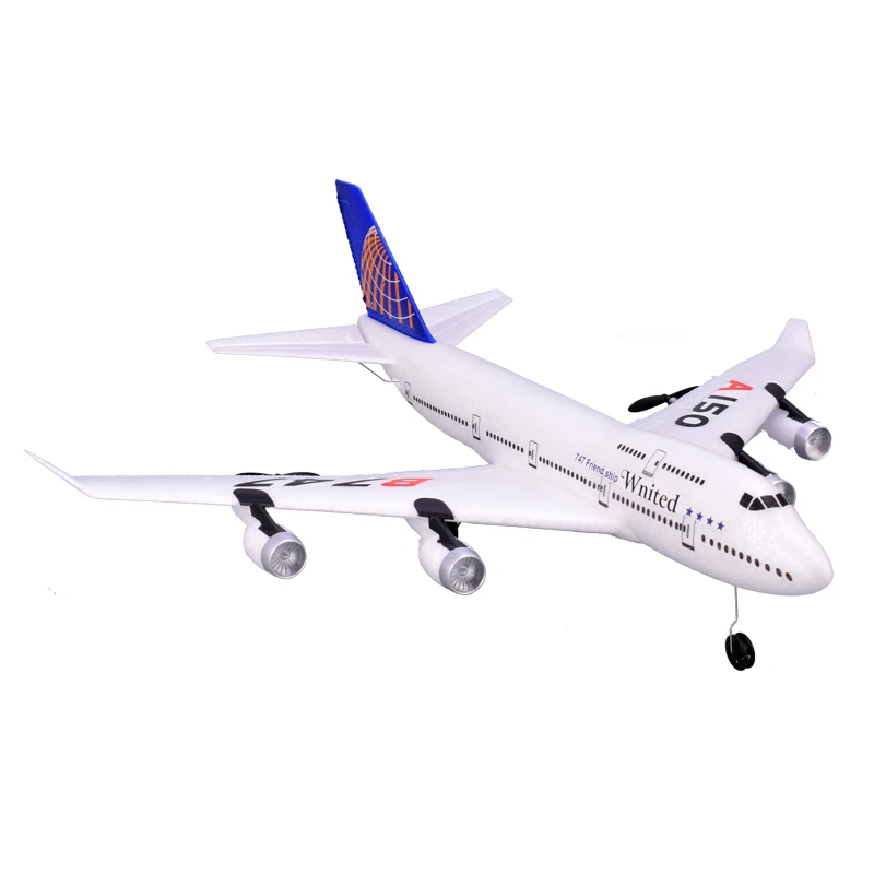 WLtoys RC самолет A150 Airbus B747 модель 3CH 2,4G Done RTF пульт дистанционного управления планер беспилотный самолет с фиксированным крылом