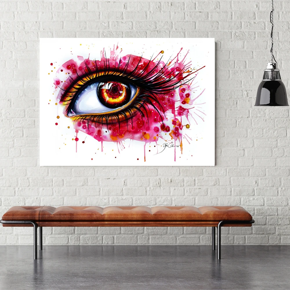 Abstract Multi Eye Canvas Painting Wall Art Picture for Home Living Room Decor Eye Artwork