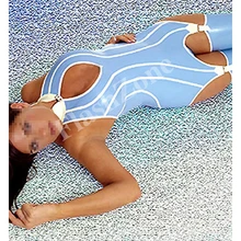 Женская Сексуальная мини-резинка латексные платья(не включая чулки