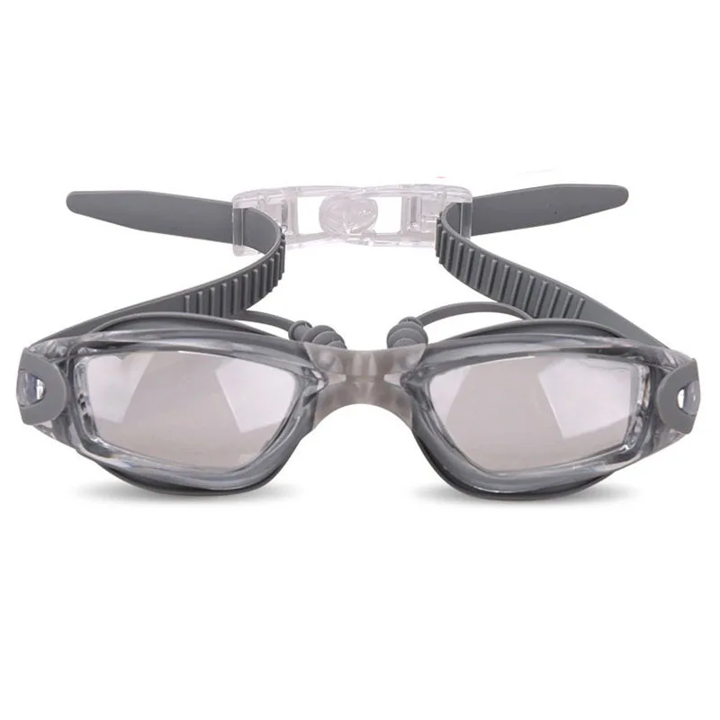 Lunetes Piscine Adulte анти-УФ противотуманные плавательные очки профессиональные плавательные очки с Zwem Oordopjes