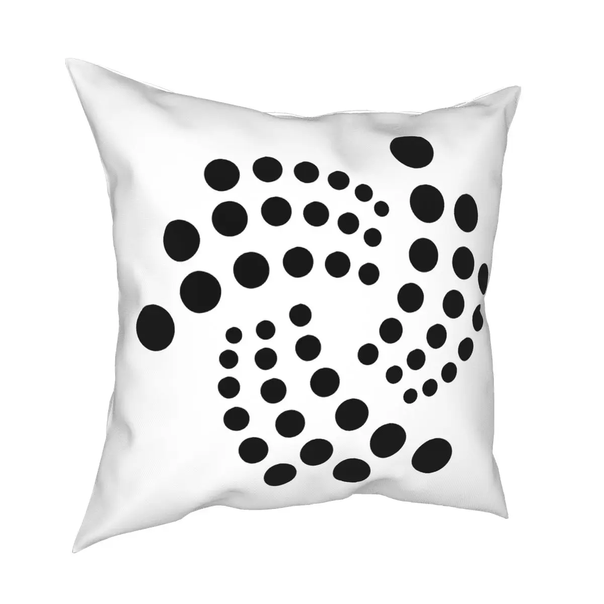 

IOTA Square Pillow Case Polyester Throw Pillow Bitcoin Crypto Cryptocurrency Ethereum Btc Blockchain Novelty Pillowcase