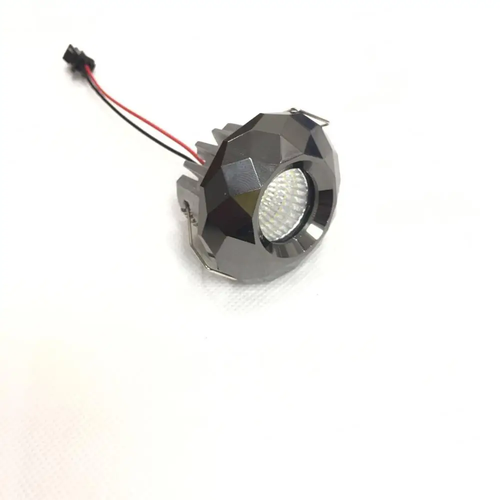 10 единиц 3 W светодиодный мини Einbauleuchte круглым verstellbarer черно-белую пятно Deckenlampe 220 V светодиодный-Schrankleuchte