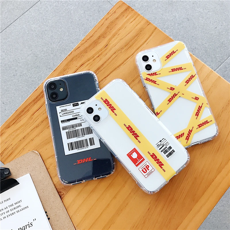 Оригинальный брендовый чехол для телефона пар с этикеткой DHL Iphone X 11 pro Xs Max Xr 10 8 7 Plus