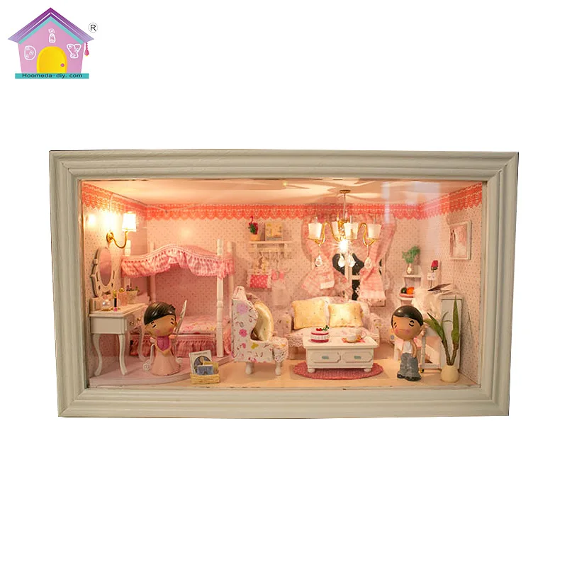 

Hoomeda-diy DIY Hut Pink Dream Creative Toy Birthday Gift Decorations