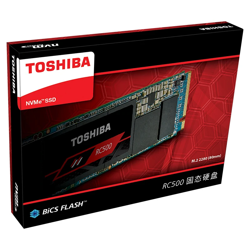 TOSHIBA RC500 250 ГБ 500 Гб NVMe PCIe SSD M.2 2280 ssd внутренний SSD высокопроизводительный твердотельный накопитель для настольного ноутбука