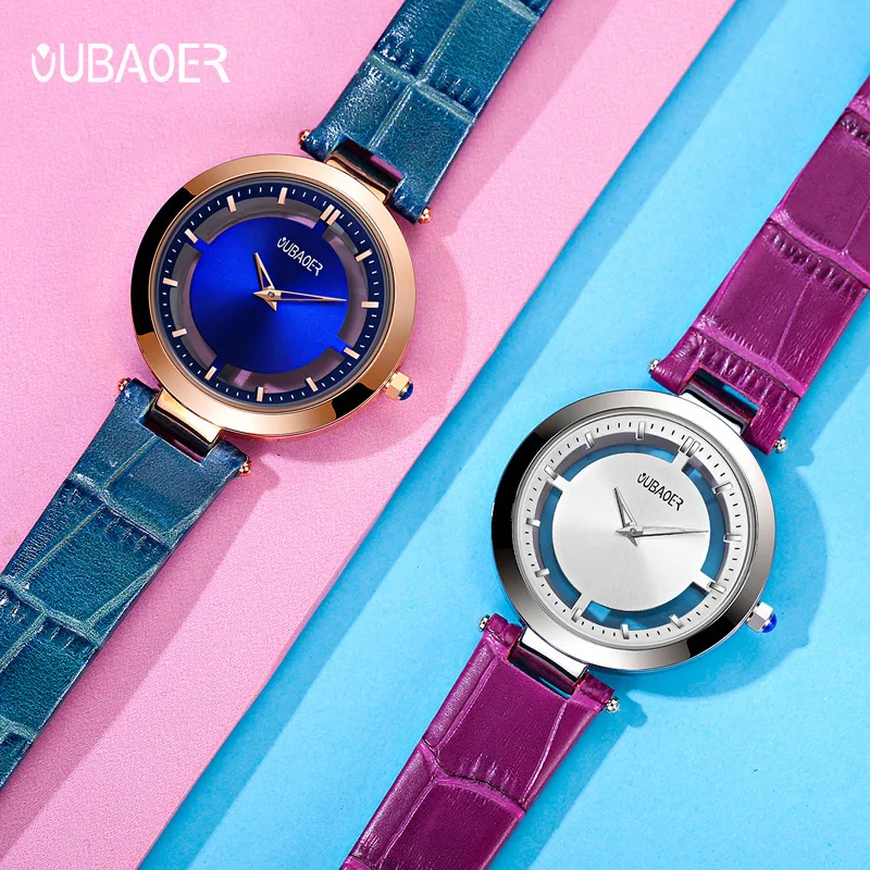 

Opel Children New Style Quartz Watch Women's Fashion And Personality Hollow out WOMEN'S Watch Ultra-Thin Watch Waterproof Genuin