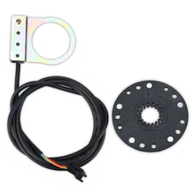 Practical Magnetic Pedal Mount PAS System Effective Replacement Assistant Speed Sensor Accessories Electric Bicycle Easy Install free shipping ebike pas system pedal assistant sensor 8 magnets diy cycling conversion kit parts electric bicycle speed sensor