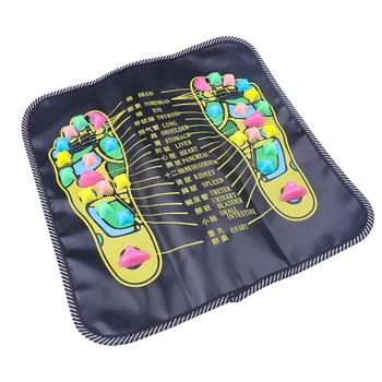 

Foot Reflexology Stone Foot Leg Pain Relieve Relief Walk Foot Massager Mat Foot Care Tool Acupressure Mat Pad massageador