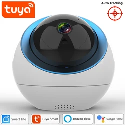 Tuya vida inteligente 1080p câmera ip 2mp sem fio wi fi câmera de vigilância segurança cctv monitor do bebê google assistente casa alexa