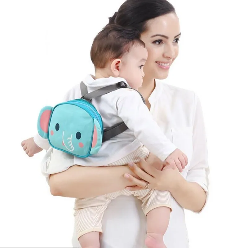 

Backpacks baby comfortable Cotton Infant Backpack Kid Wrap Sling Child Carriers Bag comfortable, ventilate Cotton 3-36 Months