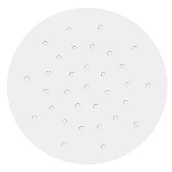 

200 Pcs 7 Inch Air Fryer Liners,Nonstick Air Fryer Parchment Paper Steamer Paper Parchment Paper, Steaming Basket