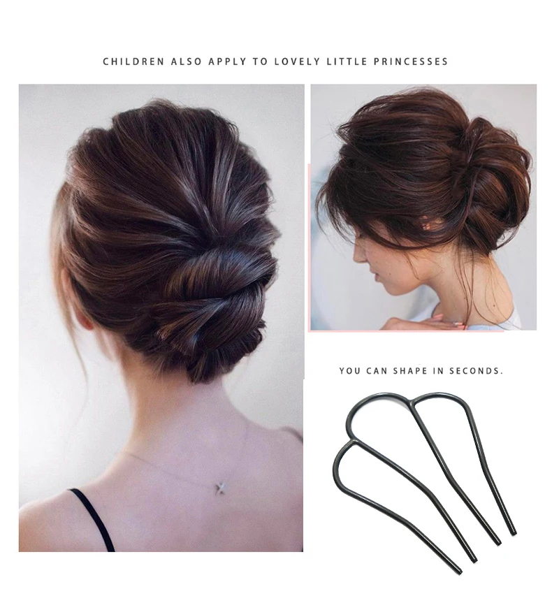 Messy Bun Hair Pin Clip