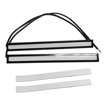 

ICOCO 2Pcs 17cm DRL COB LED 12V Car Lights LED Strips COB DRL Fog Driving Lamp Lights Waterproof Super Bright Drop Shipping