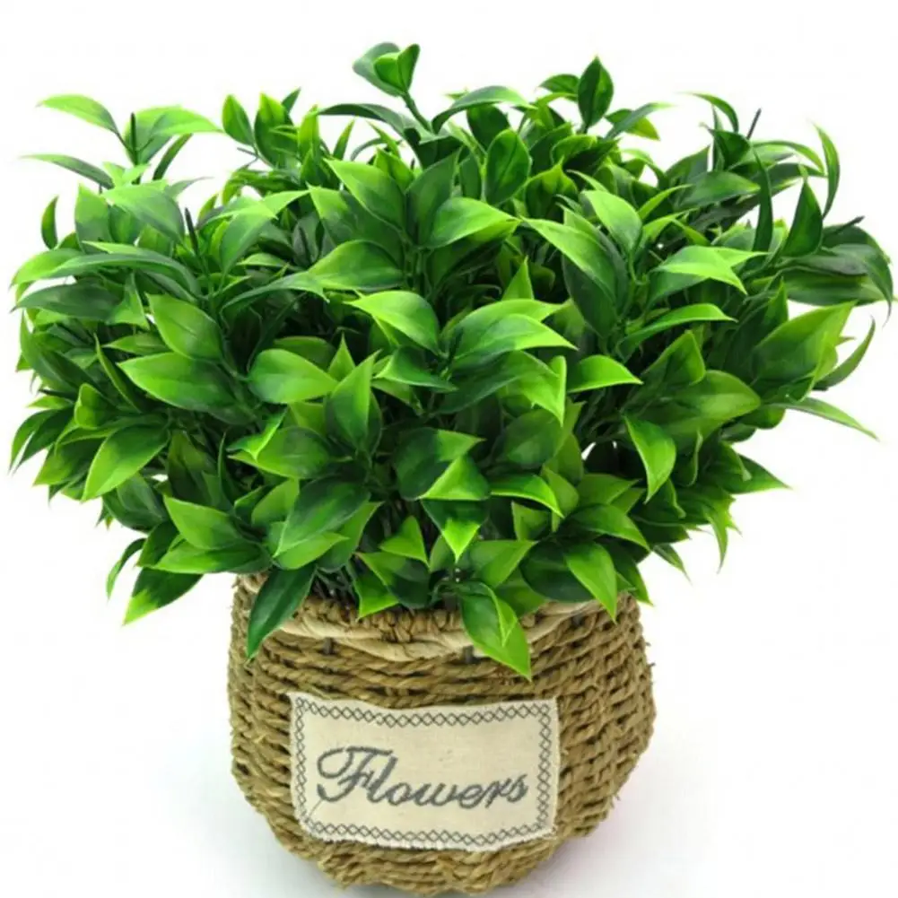 

1Pc Artificial Leaf Branch Foliage Plant Bonsai DIY Party Holiday Home Decor Brings a lively and fresh vibe to your home fresh