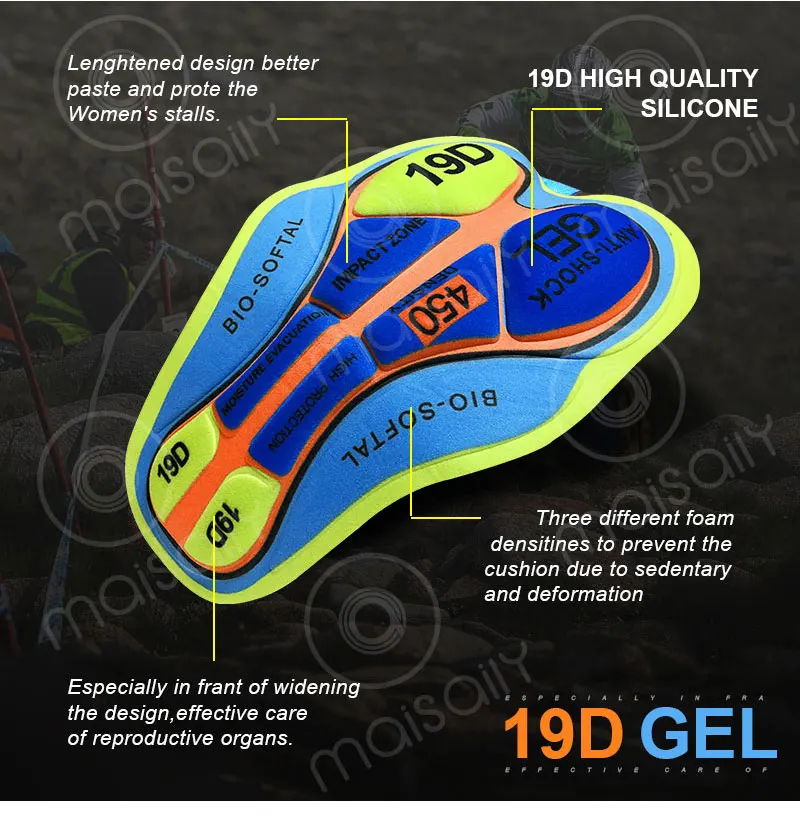 bib shorts conjunto 19d almofada gel 2021