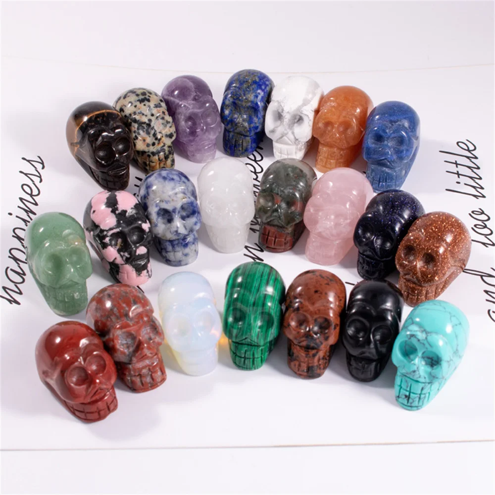 Gros crâne de cristal sculpté en Citrine naturelle de 20 cm et 5 kg