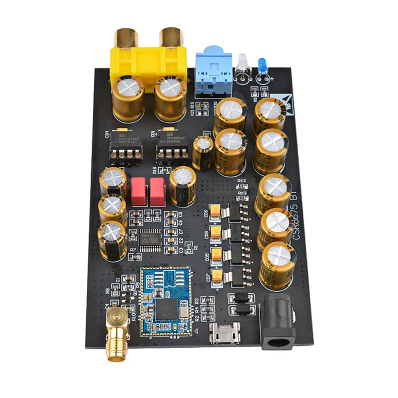 ABKT-Csr8675 Aptx Hd Bluetooth 5,0 беспроводной приемник Pcm5102A ies Dac декодирование без потерь поддержка 24 бит с антенной