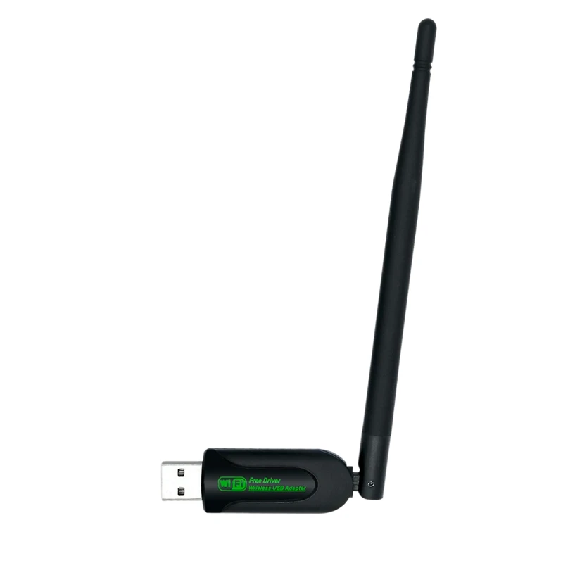 Wi-Fi адаптер 2 4 ГГц USB 150 Мбит/с 5 дБи беспроводная сетевая карта MTK7601 Wifi ключ для Windows