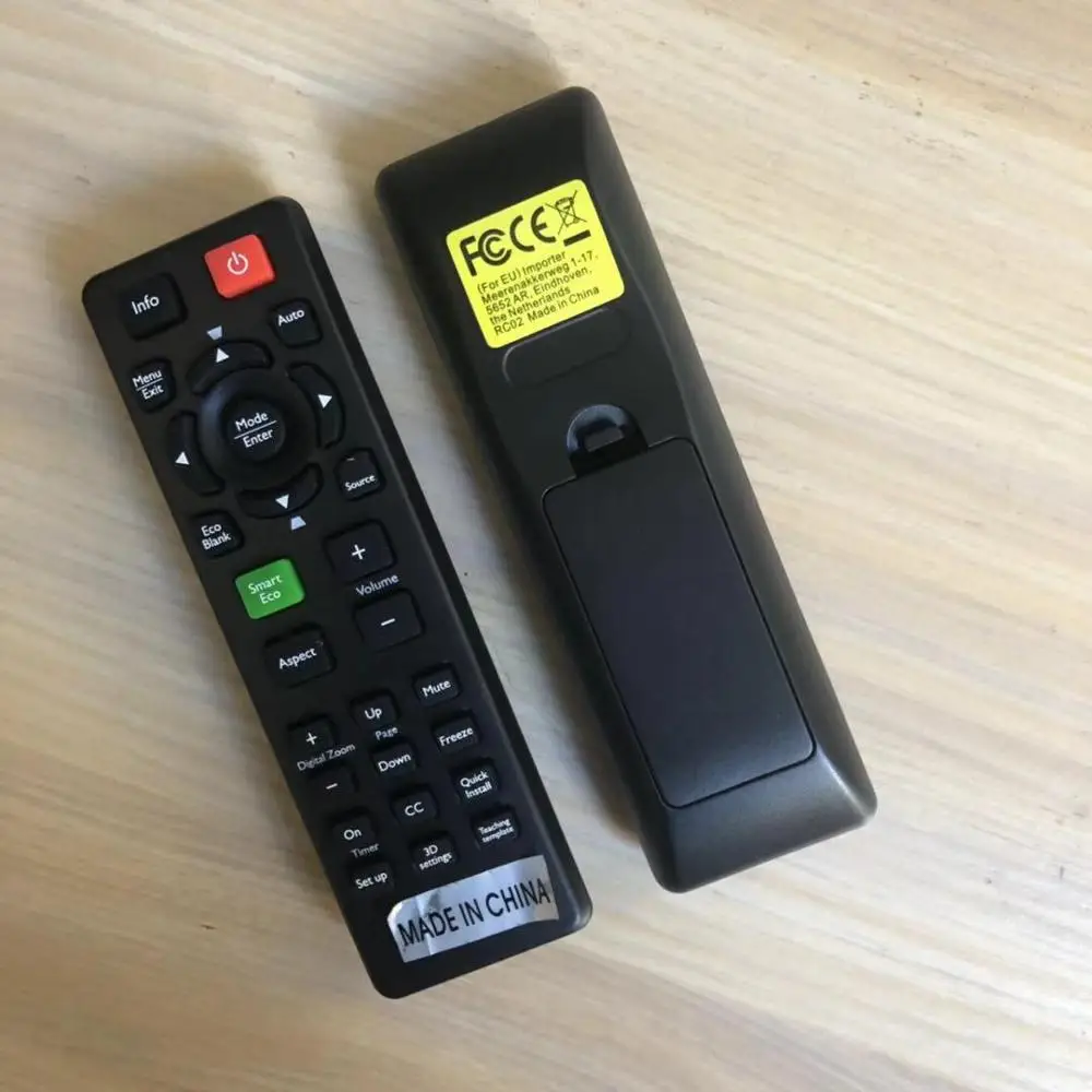 Replacement Remote Control Fit For Benq W1070 W1080ST 3D DLP Digital Projector