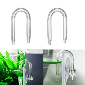

Aquarium U Shaped Glass Tube Bend for Aquarium CO2 Diffuser