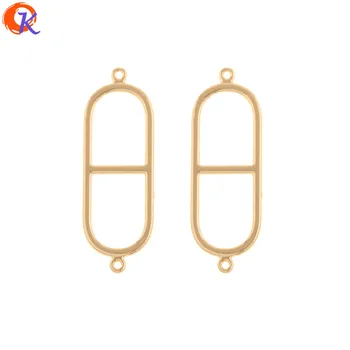 

Cordial Design 100Pcs 15*45MM Jewelry Accessories/DIY Earrings Making/Earrings Connectors/Oval Shape/Hand Made/Jewelry Findings