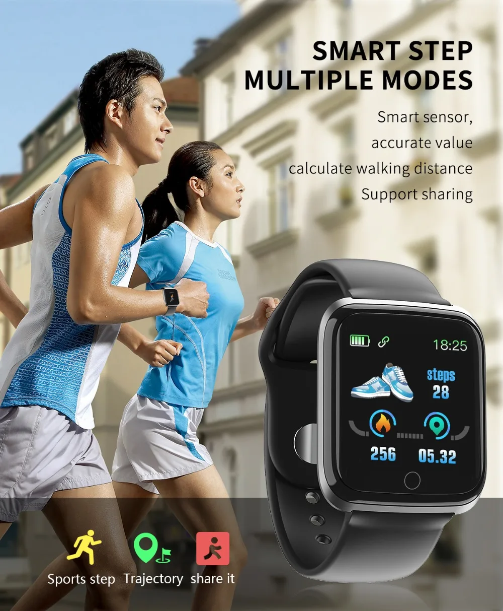 Смарт-часы для мужчин, кровяное давление, водонепроницаемые, умные часы для женщин, монитор сердечного ритма, фитнес-трекер, спортивные часы для Android IOS