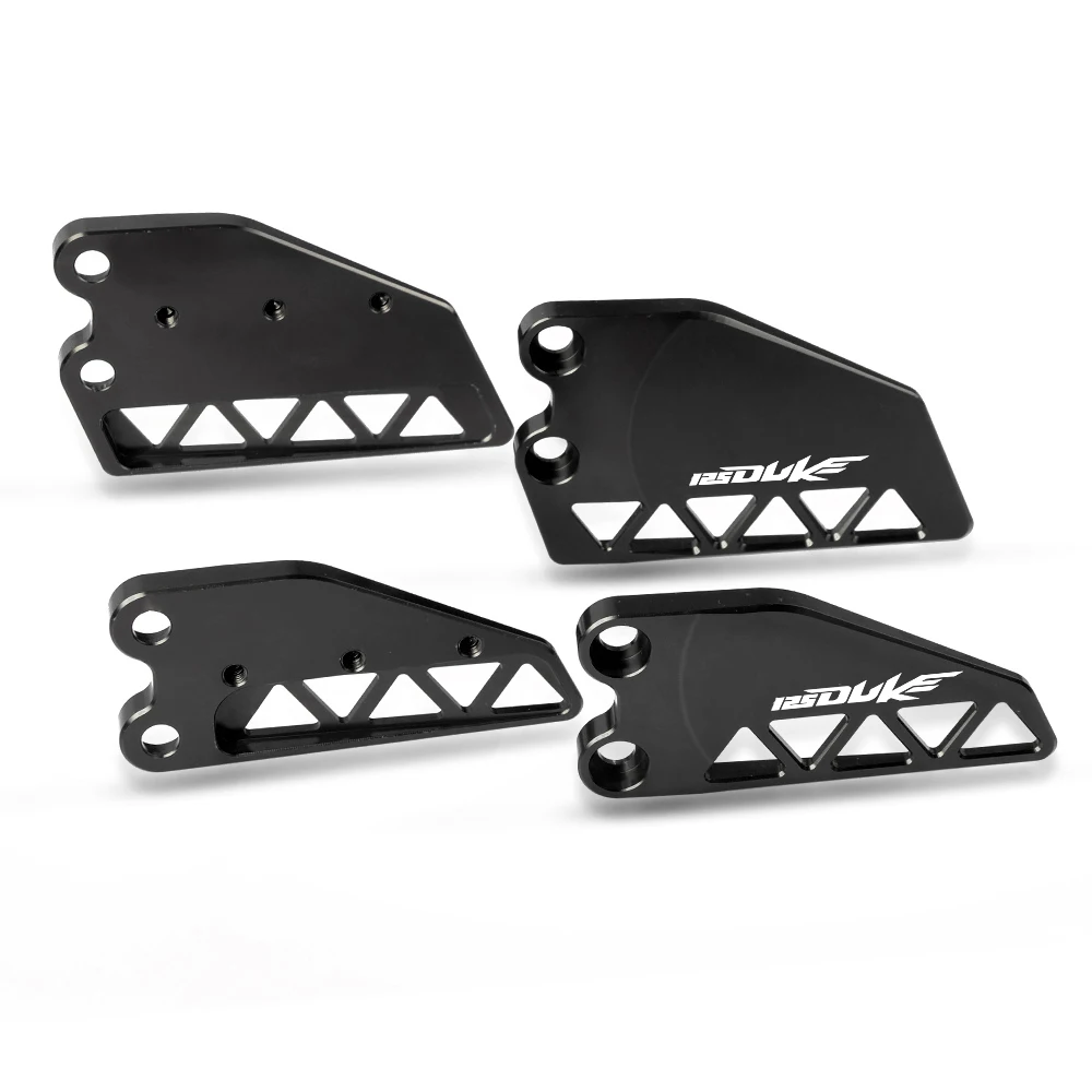 125 DUKE мотоциклетные CNC алюминиевые передние пяточные защитные крышки, защита переднего тормозного цилиндра для KTM DUKE 125
