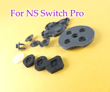 

10sets Replacement ABXY Cross button conductive rubber pad for Nintend Switch Pro for NS Pro controller Silicone Button