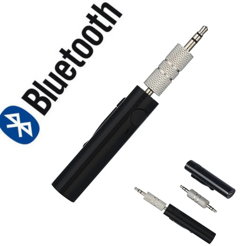 Bluetooth приемник адаптер аудио 3,5 мм разъем беспроводной автомобильный комплект для динамиков наушников