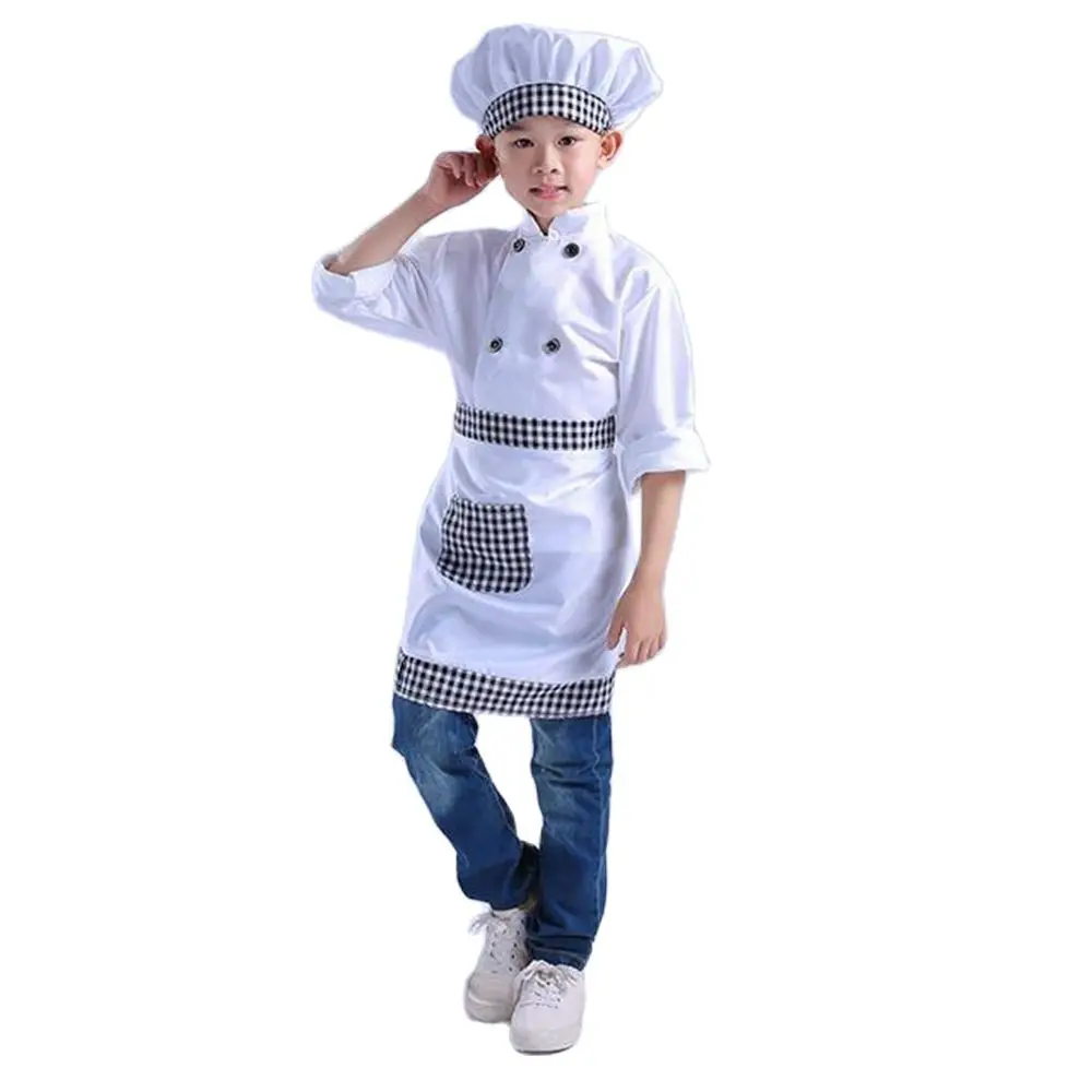 Vestiti da cuoco per bambini costumi Cosplay professionali per ragazzi e  ragazze piccoli cuochi giocano a vestiti - AliExpress
